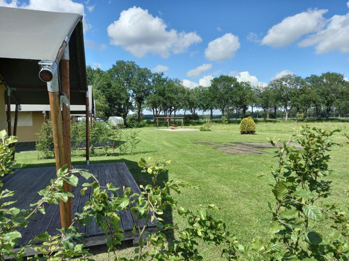 Comfort Safaritent 6 Pers En Mini Camping Zwiggelte Экстерьер фото
